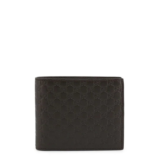 GG SCHWARZE LEDERNE BIFOLD WALLET FÜR HERREN